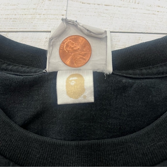 A Bathing Ape x Star Wars Republic Tee - Black Sz Small - Picture 8 of 9